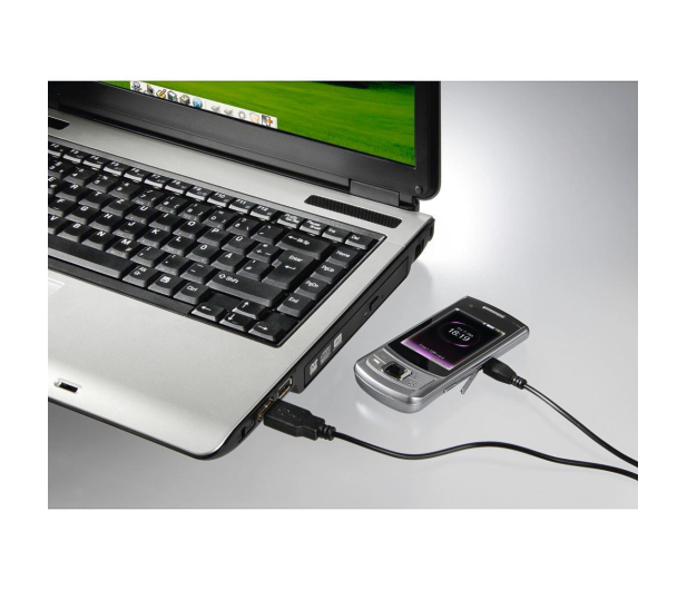 Hama KABEL USB-microUSB 1.4M HAMA czarny # - 1442590 - zdjęcie 2
